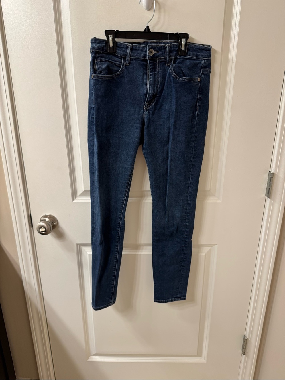 Helmut Lang Dark Blue Skinny Jeans